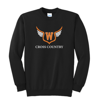 Walpole Middle School Cross Country - Adult Unisex Crewneck Sweatshirt (PC90)