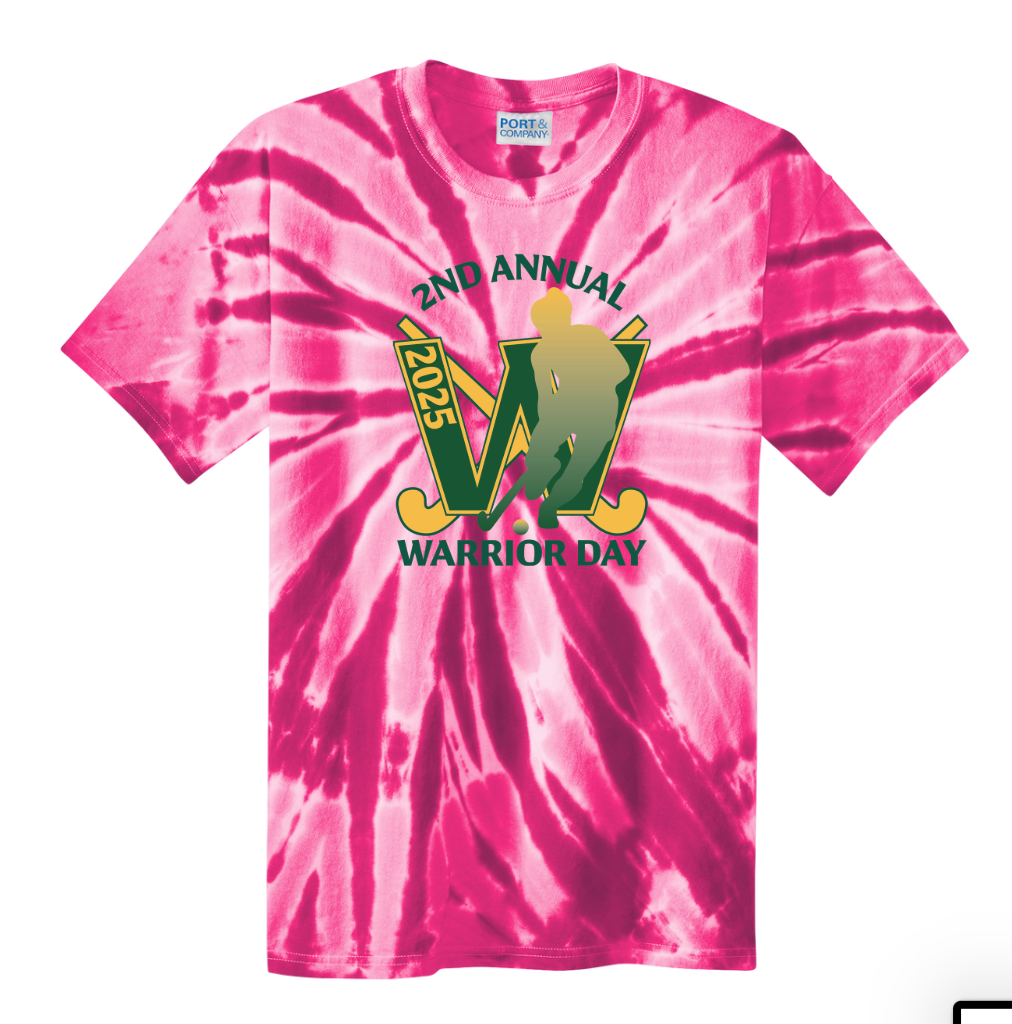 Warrior Field Hockey - Unisex Adult Tie-Dye Tee (PC147)