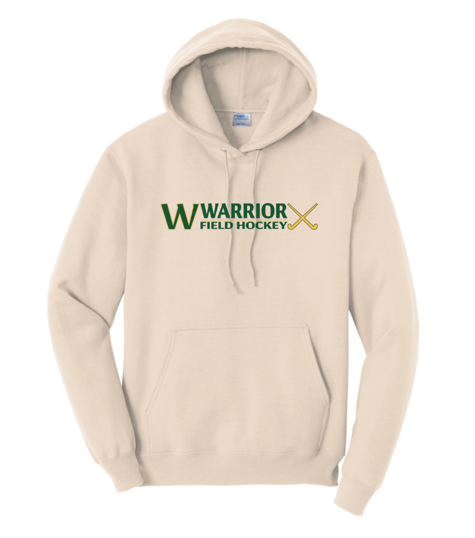 Sudadera con capucha unisex de polar de Warrior Field Hockey (PC78H) 