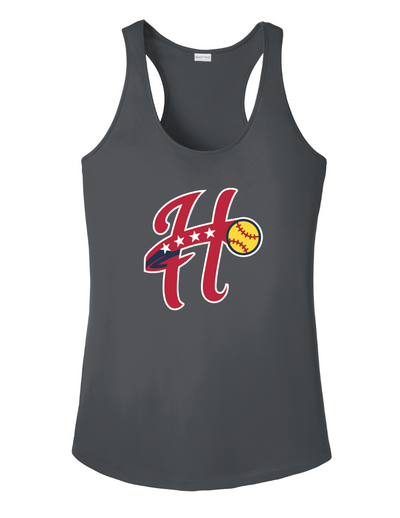 Camiseta de tirantes deportiva Hurricanes Softball para mujer (LST356)