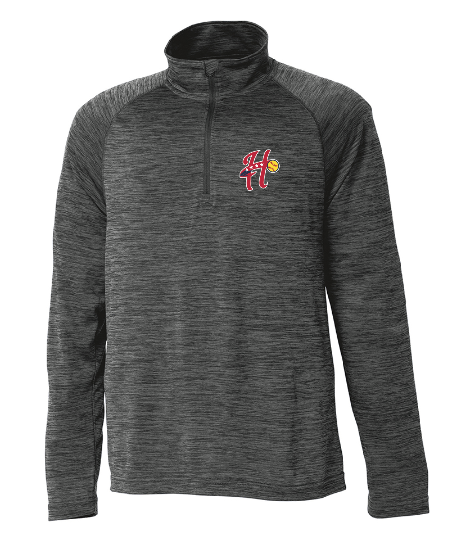 Hurricanes Softball - Men's Space Dye Performance Pullover (9763)
