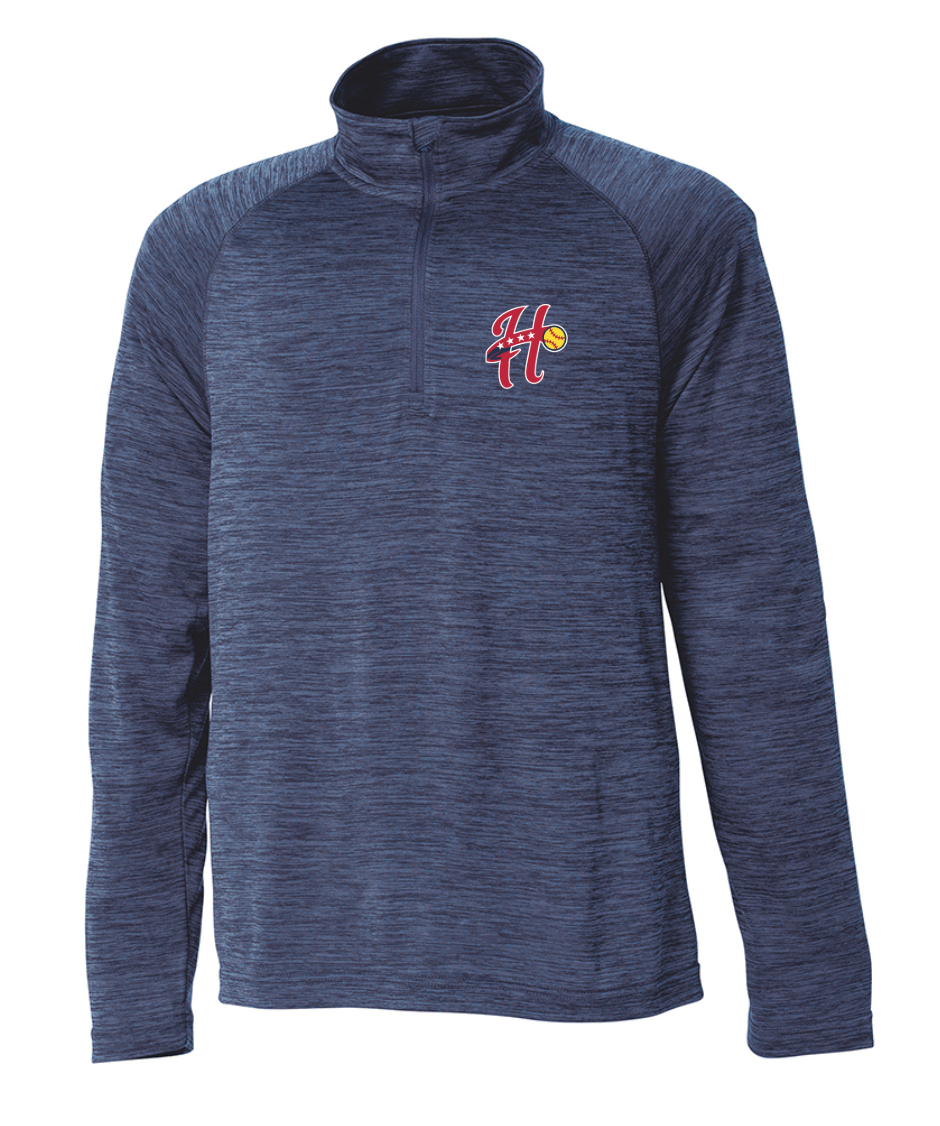 Hurricanes Softball - Men's Space Dye Performance Pullover (9763)