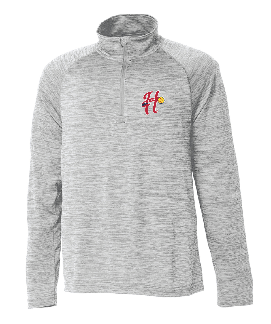 Hurricanes Softball - Men's Space Dye Performance Pullover (9763)