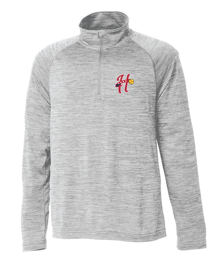 Hurricanes Softball - Men's Space Dye Performance Pullover (9763)