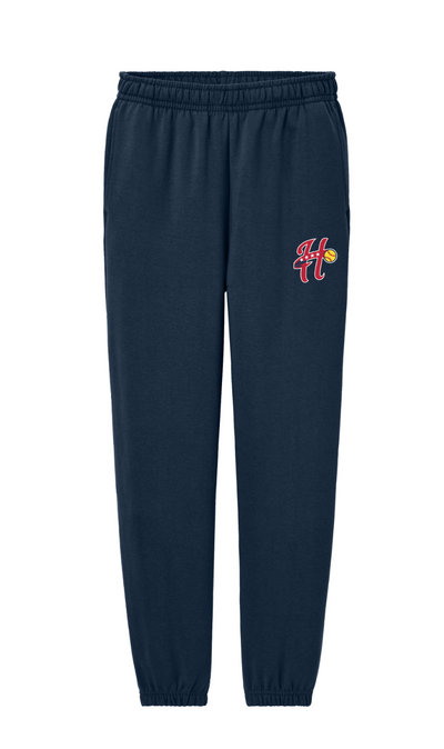 Pantalones deportivos unisex de peso pesado Hurricanes Softball para adultos (BC4737)