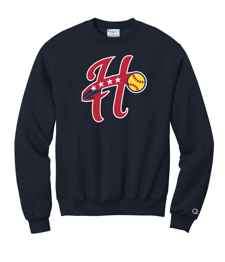 Hurricanes Softball - Champion Crewneck Sweatshirt (S6000)