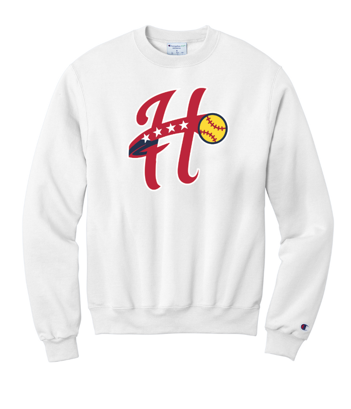 Hurricanes Softball - Champion Crewneck Sweatshirt (S6000)