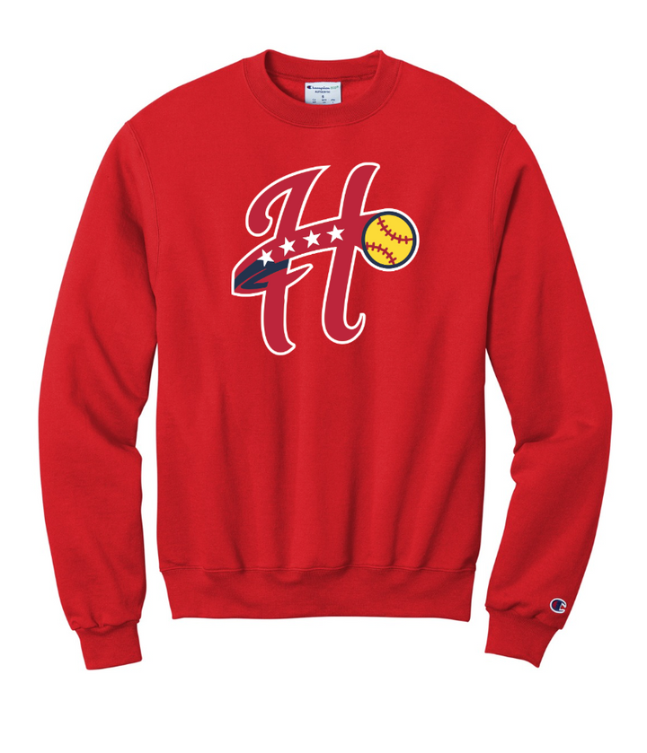 Hurricanes Softball - Champion Crewneck Sweatshirt (S6000)
