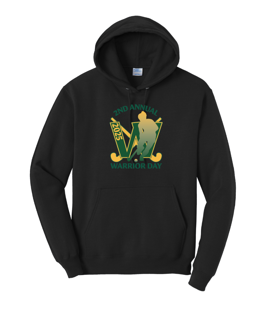 Warrior Field Hockey - Unisex Fleece Pullover Hooded Sweatshirt (PC78H)