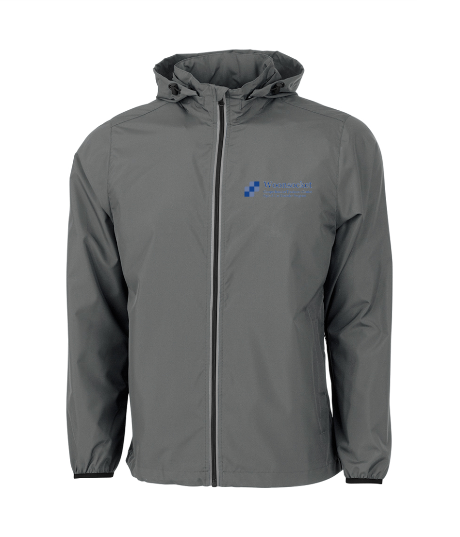 CHAQUETA REFLECTANTE CON CREMALLERA COMPLETA PACK-N-GO® DE CROSS COUNTRY DE BURLINGTON (9706) 