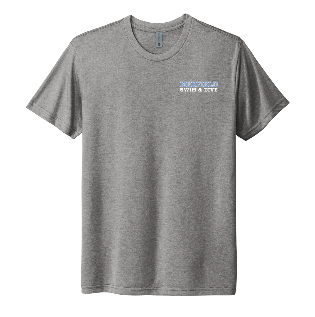 Medfield Swim & Dive - Unisex Tri-blend T-Shirt (NL6010)