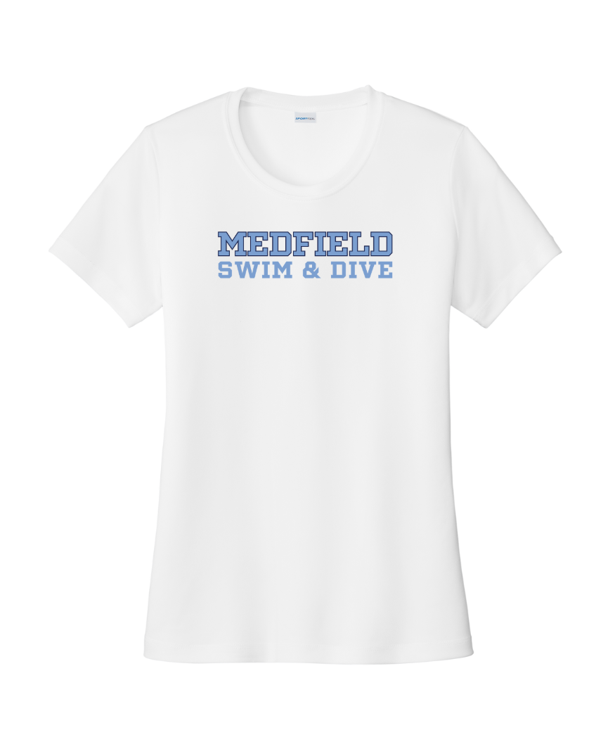 Medfield Swim & Dive - Women's Performance Tee (LST350)