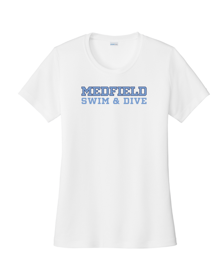 Medfield Swim & Dive - Women's Performance Tee (LST350)
