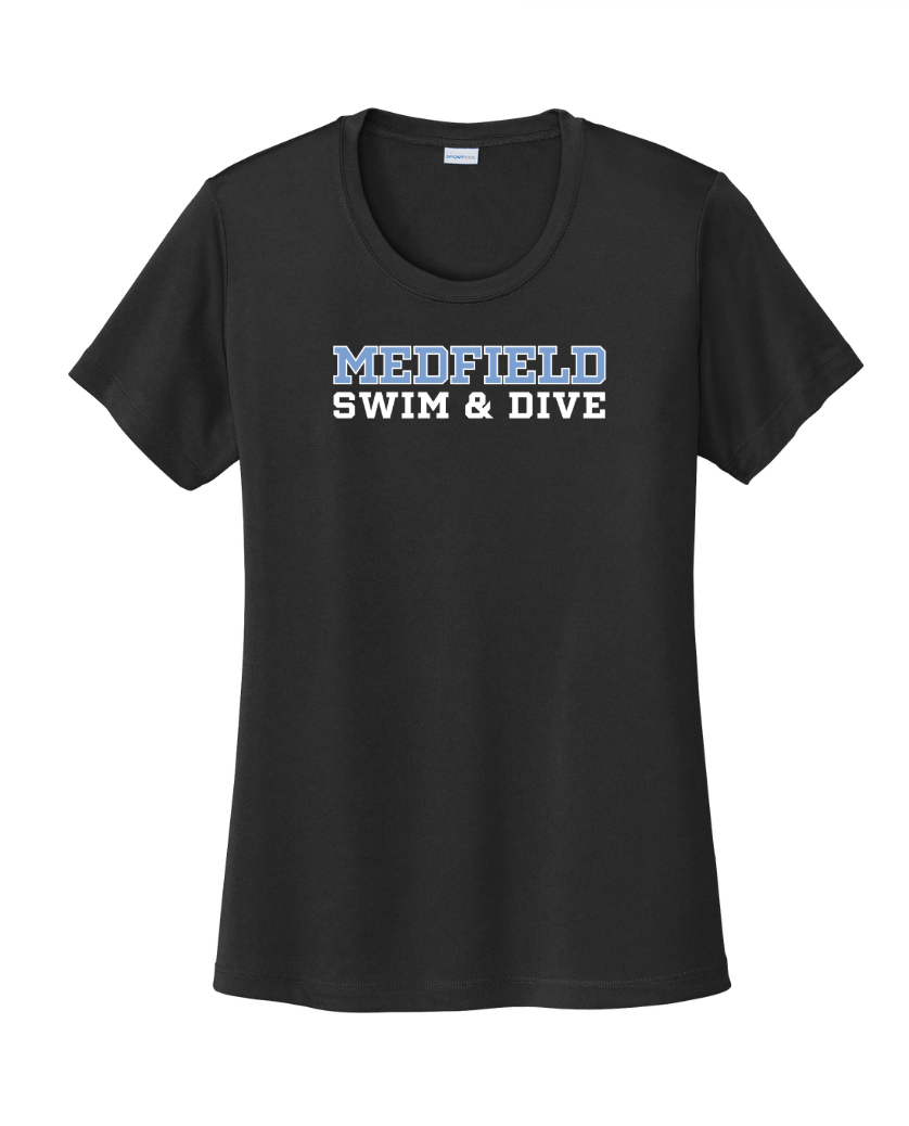 Medfield Swim & Dive - Women's Performance Tee (LST350)