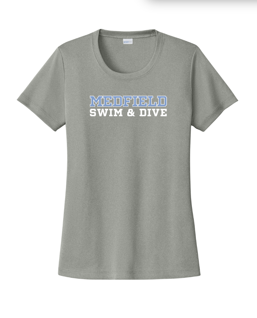 Medfield Swim & Dive - Women's Performance Tee (LST350)