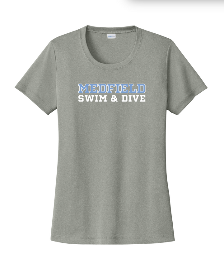 Medfield Swim & Dive - Women's Performance Tee (LST350)