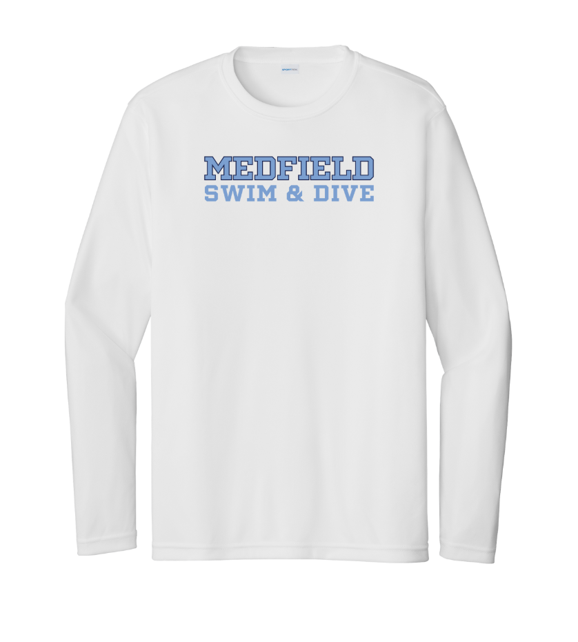 Mefield Swim & Dive - Men's Performance Long Sleeve Tee (ST350LS)
