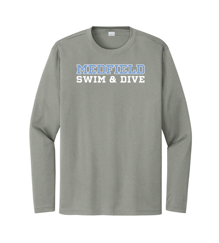 Mefield Swim & Dive - Men's Performance Long Sleeve Tee (ST350LS)