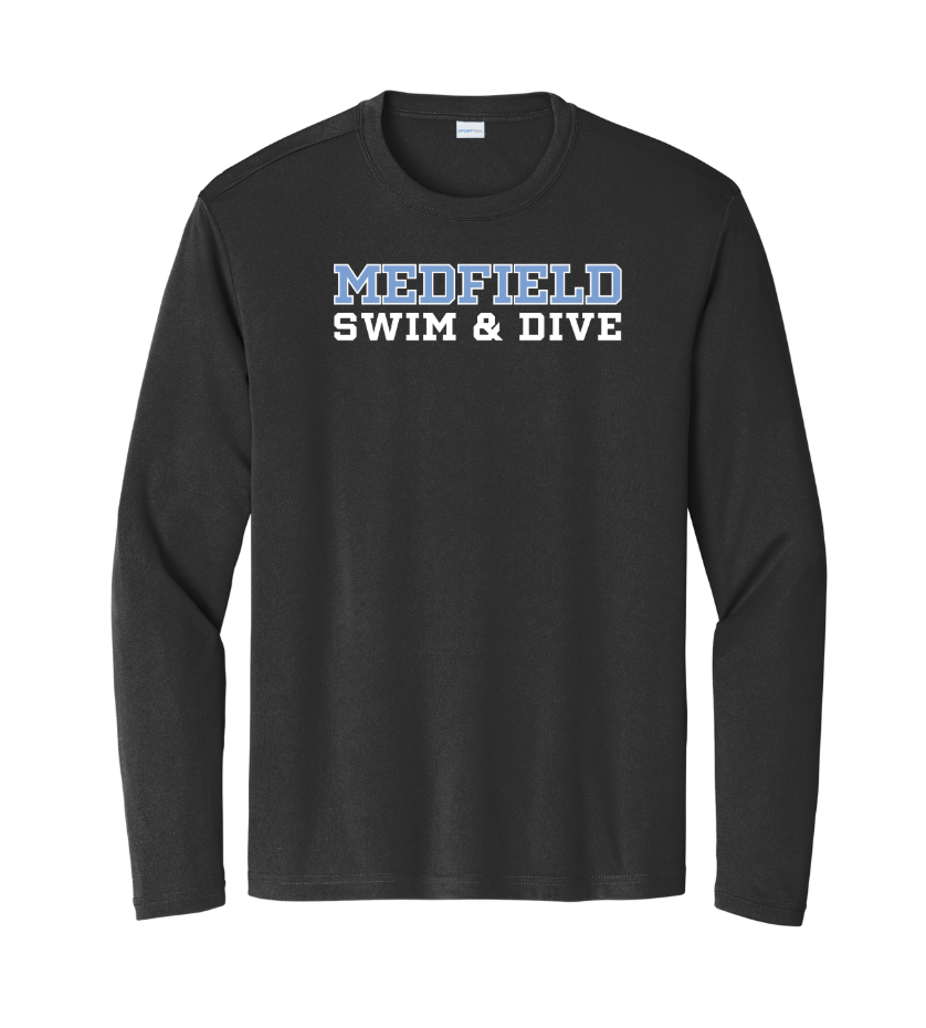 Mefield Swim & Dive - Men's Performance Long Sleeve Tee (ST350LS)