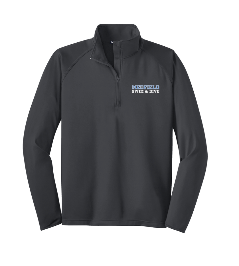 Medfield Swim & Dive - Mens 1/4-Zip Pullover (ST850)
