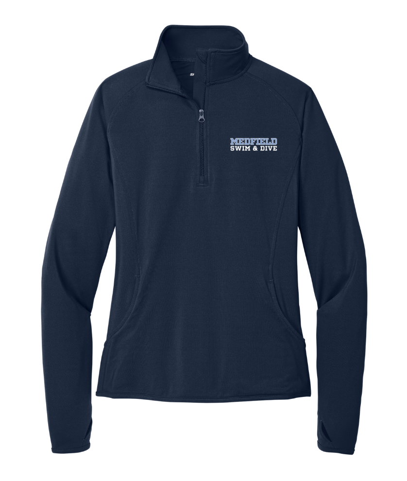 Medfield Swim & Dive - Women's 1/4-Zip Pullover (LST850)