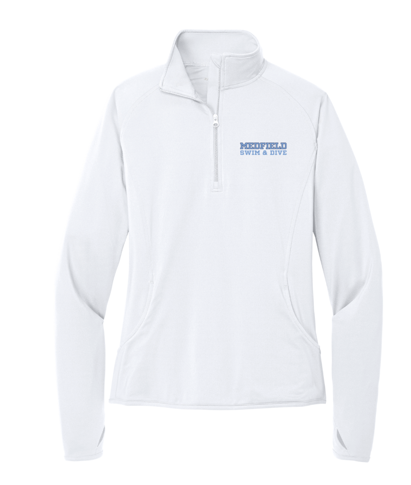 Medfield Swim & Dive - Women's 1/4-Zip Pullover (LST850)