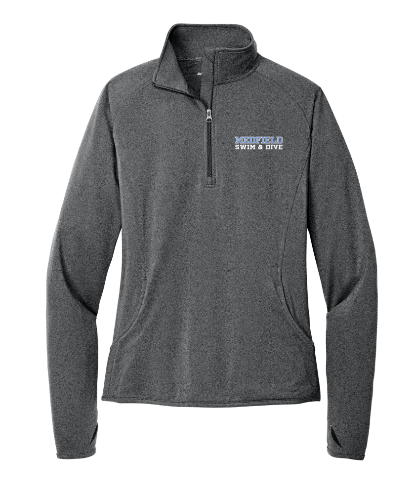 Medfield Swim & Dive - Women's 1/4-Zip Pullover (LST850)