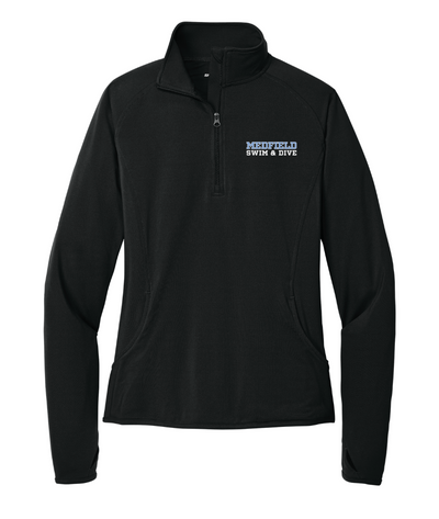 Medfield Swim & Dive - Women's 1/4-Zip Pullover (LST850)
