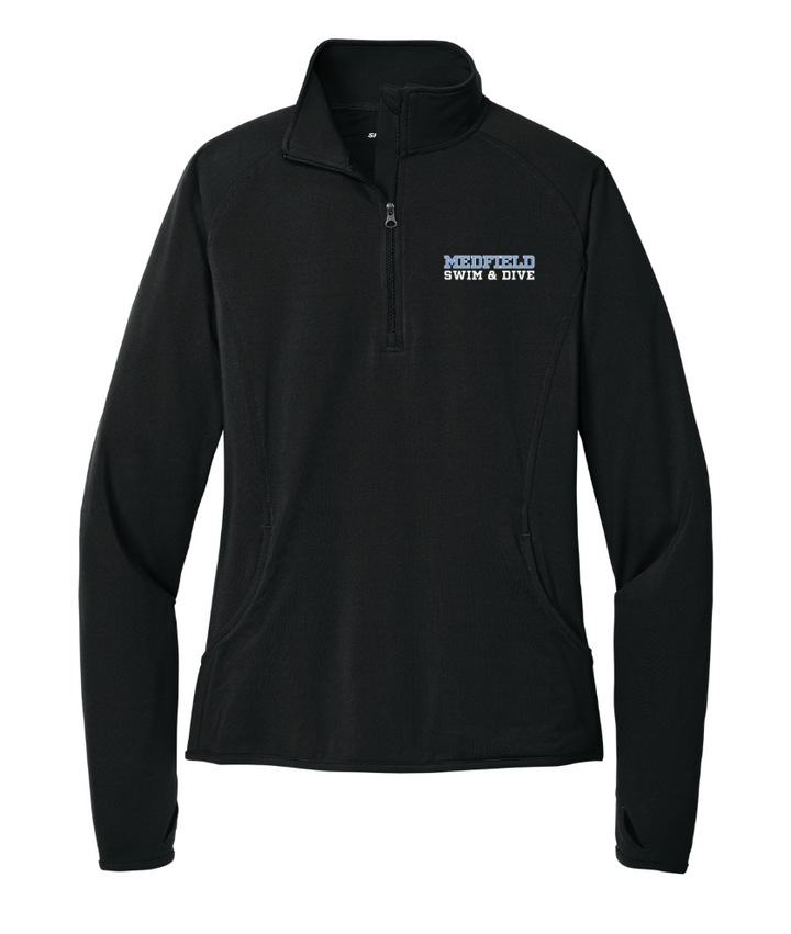 Medfield Swim & Dive - Women's 1/4-Zip Pullover (LST850)