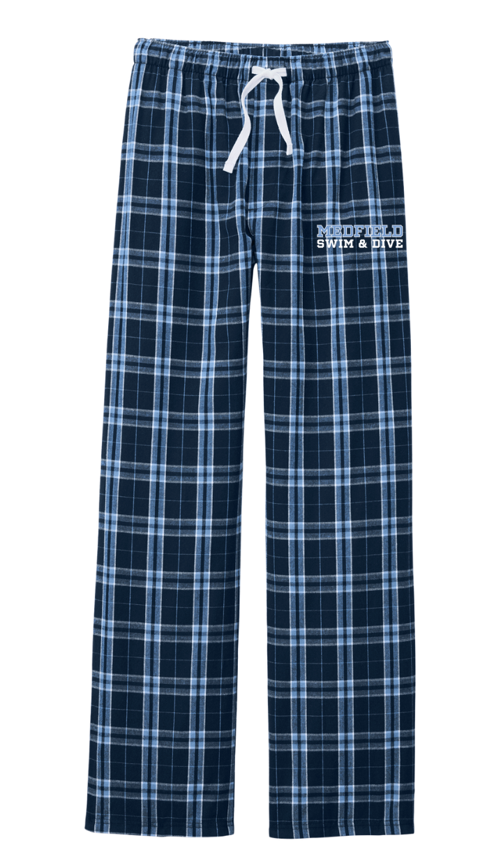 Medfield Swim & Dive - Adult Unisex Flannel Plaid Pant (DT1800)
