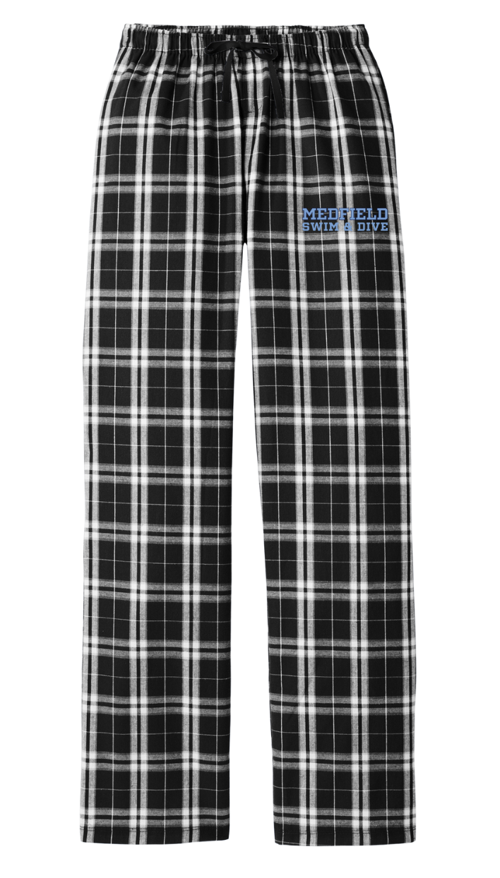 Medfield Swim & Dive - Women's Flannel Plaid Pant (DT2800)
