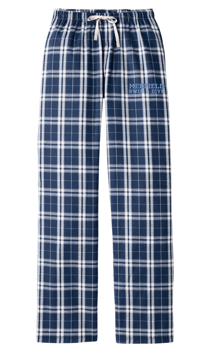 Medfield Swim & Dive - Women's Flannel Plaid Pant (DT2800)