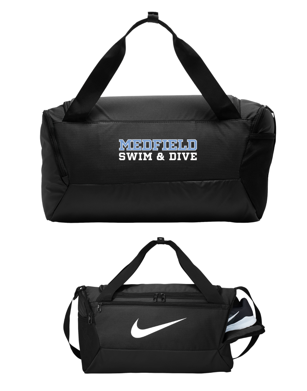 Medfield Swim & Dive - Nike Brasilia Small Duffel (NKDM3976)