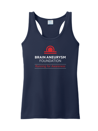 Fundación para el Aneurisma Cerebral - Camiseta de tirantes de alto rendimiento para mujer (LPC380TT)