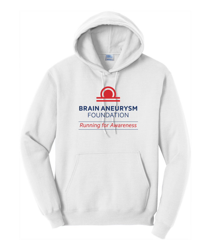 Brain Aneurysm Foundation - Unisex Fleece Pullover Hooded Sweatshirt (PC78H)