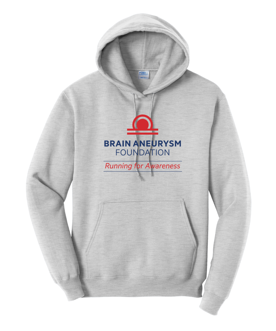 Brain Aneurysm Foundation - Unisex Fleece Pullover Hooded Sweatshirt (PC78H)