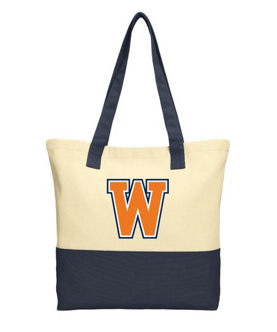 Old Post Road - Port Authority® Colorblock Cotton Tote - BG414