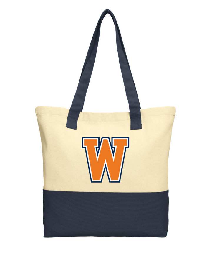 Old Post Road - Port Authority® Colorblock Cotton Tote - BG414