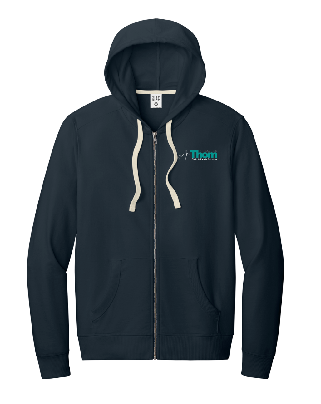 Thom Child and Family Services - Full-Zip Hoodie (DT8102)