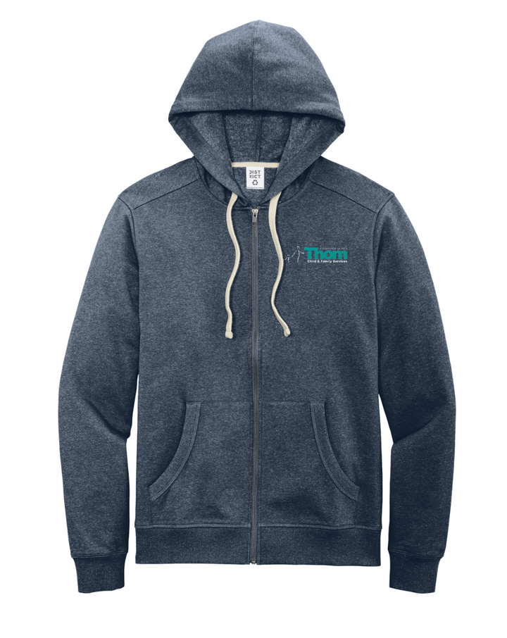 Thom Child and Family Services - Full-Zip Hoodie (DT8102)