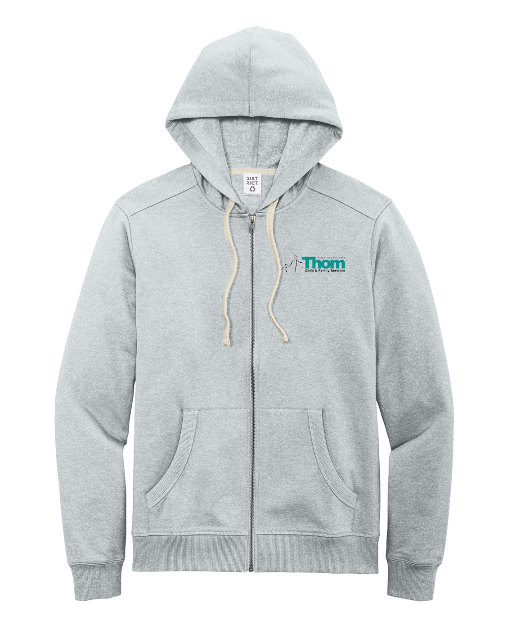 Thom Child and Family Services - Full-Zip Hoodie (DT8102)