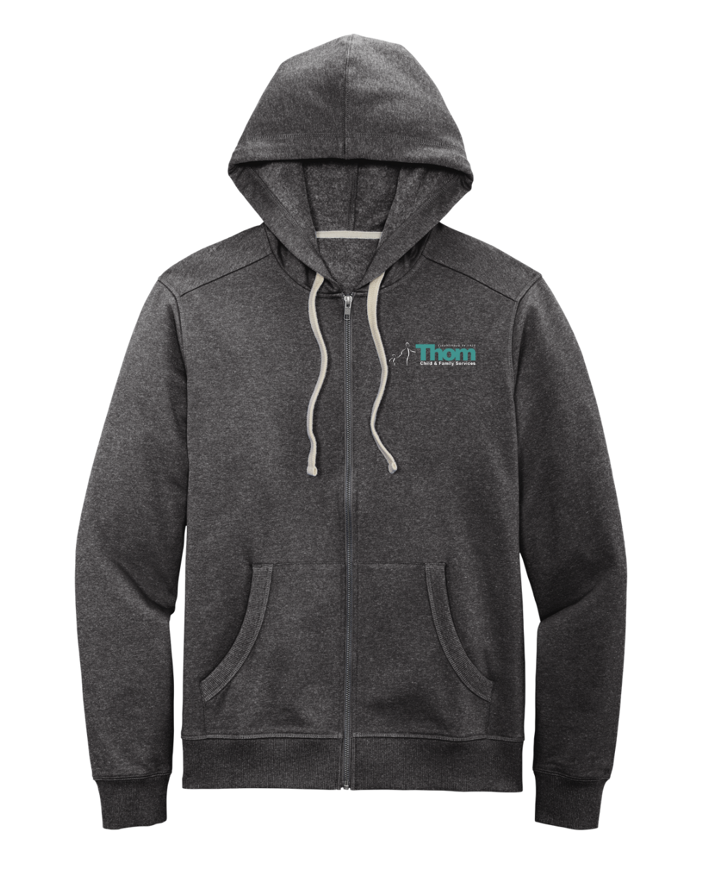 Thom Child and Family Services - Full-Zip Hoodie (DT8102)