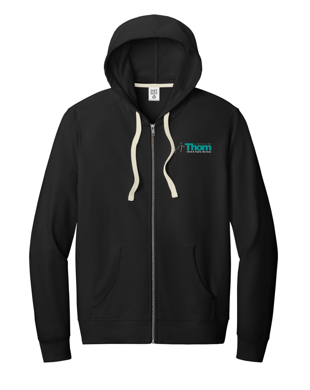 Thom Child and Family Services - Full-Zip Hoodie (DT8102)