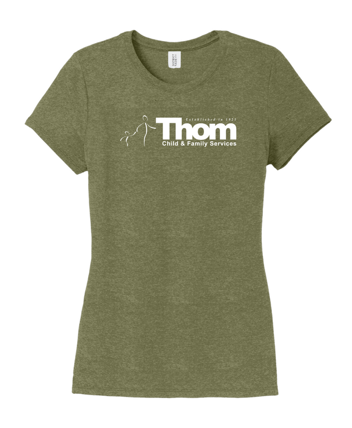 Thom Child and Family Services - Women’s Perfect Tri-Blend Tee (DM130L)