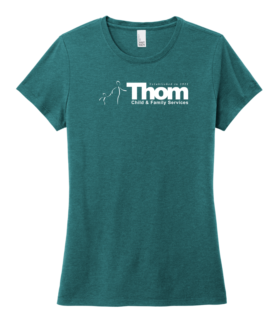 Thom Child and Family Services - Women’s Perfect Tri-Blend Tee (DM130L)
