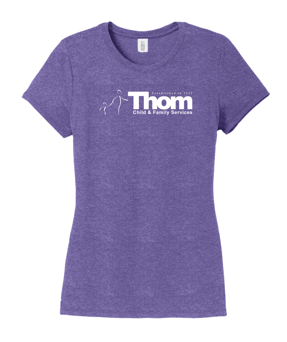 Thom Child and Family Services - Women’s Perfect Tri-Blend Tee (DM130L)