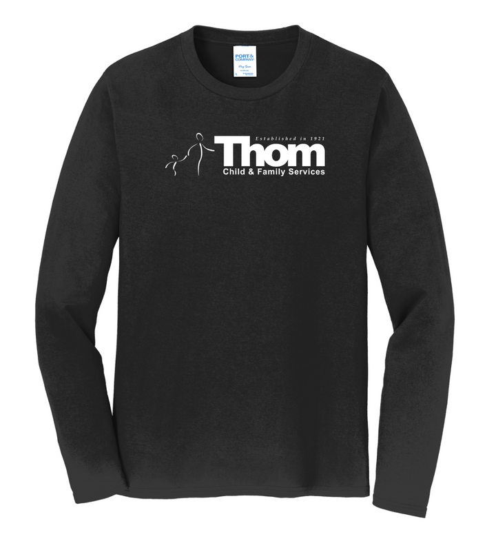 Thom Child and Family Services - Adult Unisex Long Sleeve Tee (PC450LS)