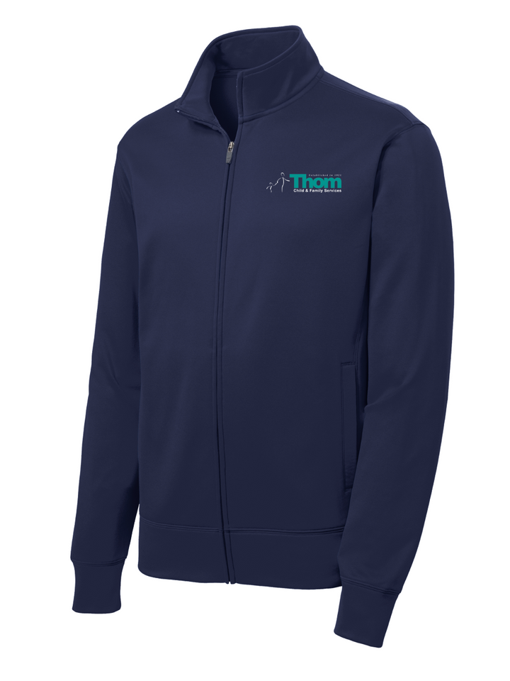 Thom Child and Family Services - Men's Sport-Wick Fleece Full-Zip Jacket (ST241)