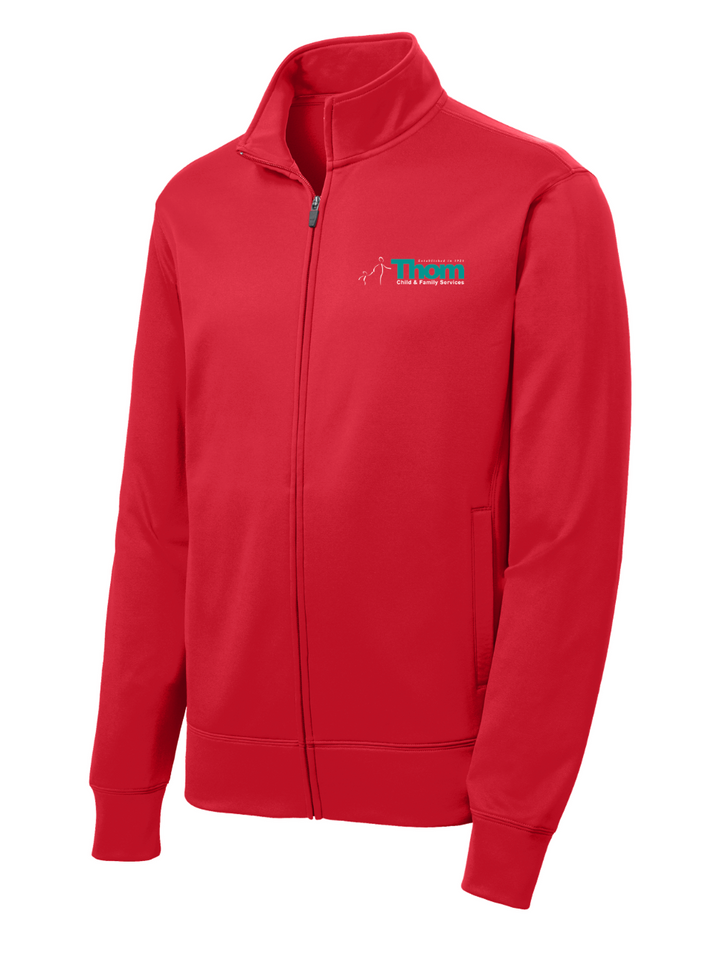 Thom Child and Family Services - Men's Sport-Wick Fleece Full-Zip Jacket (ST241)