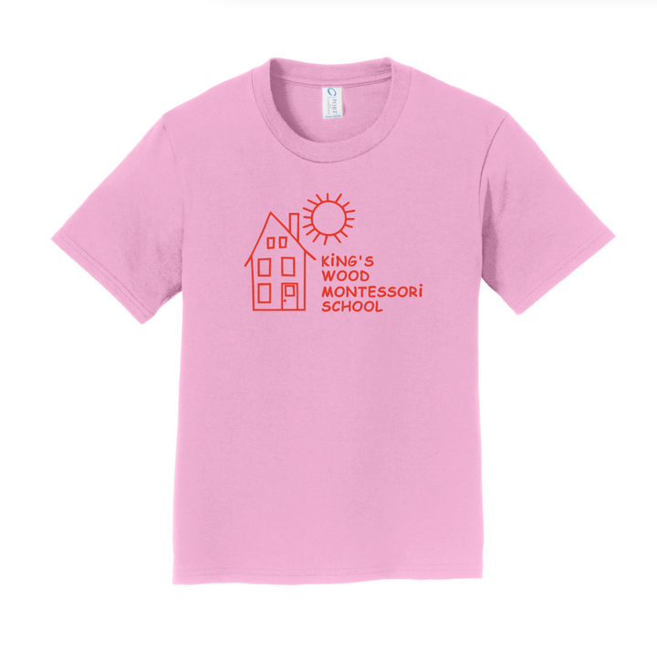 Camiseta unisex juvenil Montessori de King's Wood (PC450Y)